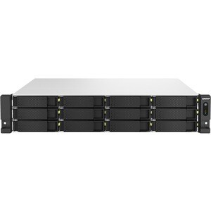 Sistema di memorizzazione SAN/NAS QNAP TS-h1887XU-RP-E2334-16G - 18 x Vani totali - 5 GB Capacità memoria Flash Xeon E-233