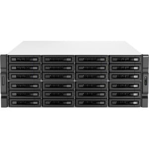 QNAP TS-h3087XU-RP-E2378-64G 30 x Total de compartimentos Sistema de armazenamento SAN/NAS - 5 GB Flash Memory Capacity Xe