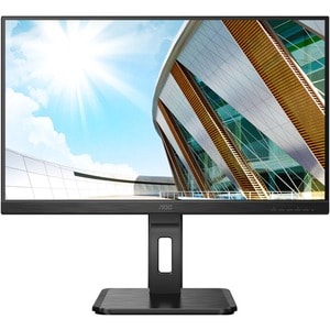 AOC Pro-line 24P2QM 24" Class Full HD Monitor LCD - 16:9 - Preto - 60.5 cm (23.8") Viewable - Alinhamento vertical (VA) - 