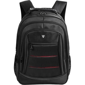 V7 Professional CBPX16-BLK Carrying Case (Backpack) for 40.6 cm (16") to 40.9 cm (16.1") Notebook - Black - RFID Resistant