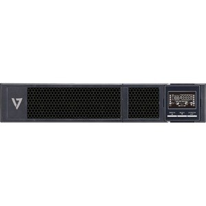 V7 UPS2URM3000DC-NC-1E Double Conversion Online UPS - 3 kVA/3 kW - 2U Rackmontage - 3 Stunde(n) Recharge - 2,60 Minute(n) 