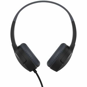 Belkin SOUNDFORM Mini Wired Over-the-head Stereo Headset - Black - Binaural - Circumaural - 121.9 cm Cable - Mini-phone (3
