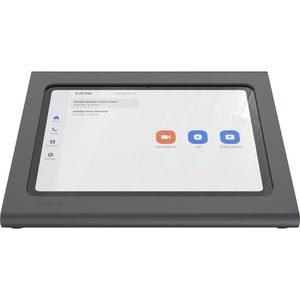 Heckler Design Meeting Room Console for iPad 10th Generation - Black Grey - 4.66" Height x 11.18" Width x 10.20" Depth - T
