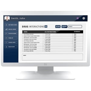 Monitor LCD Touchscreen Elo 2403LM - 609,6 mm (24,0") Classe - 16:9 - 16 ms - 60,5 cm (23,8") Viewable - TouchPro Projecte