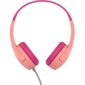Belkin SOUNDFORM Mini Kabel Auf den Ohren, Kopfbügel Stereo Headset - Rosa - Binaural - Geschlossen - 121,9 cm Kabel - Hos