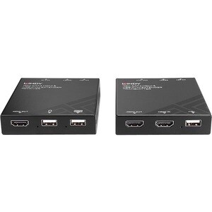 LINDY KVM-Extender - Kabel - 1 Computer - 2 Lokaler Benutzer(n) - 120 m Reichweite - Full HD - 1920 x 1080 Maximale Videoa