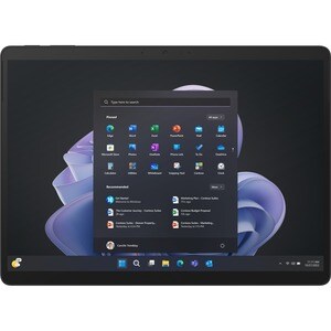 Microsoft Surface Pro 9 Tablet - 33 cm (13") - 8 GB - 256 GB SSD - Black - Core i5 12th Gen Deca-core (10 Core) i5-1235U -