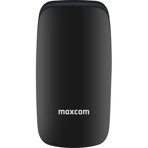 Telefono di funzione MaxCom MM817 - 2G - 6,1 cm (2,4") TFT 240 x 320 - Nero - Flip - 2 Supporto SIM - SIM-free - Rear Came