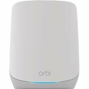 Netgear Orbi RBK763S Wi-Fi 6 IEEE 802.11ax Ethernet Wireless Router - Tri Band - 2.40 GHz ISM Band - 5 GHz UNII Band - 4 x