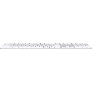Apple Magic Keyboard - Wired/Wireless Connectivity - Lightning Interface - English (US) - White - Bluetooth Multimedia Hot