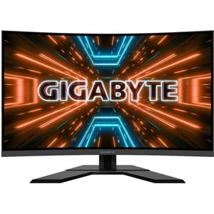 Gigabyte G32QC 81.28 cm (32") Class WQHD Curved Screen Gaming LCD Monitor - 80.01 cm (31.50") Viewable - Vertical Alignmen