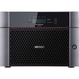 BUFFALO TeraStation 5820DN 8-Bay Secure Business Desktop NAS 48TB (4x12TB) w/ Hard Drives Included - Annapurna Labs Alpine