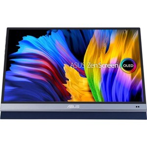 Asus ZenScreen MQ16AH 16" Class Full HD OLED Monitor - 16:9 - 15.6" Viewable - OLED - 1920 x 1080 - 1.073 Billion Colors -