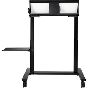 Optoma EST09 Motorised Trolley for Interactive Displays - 4 Casters - 40.79" Width x 29.02" Depth x 68.03" Height - Black