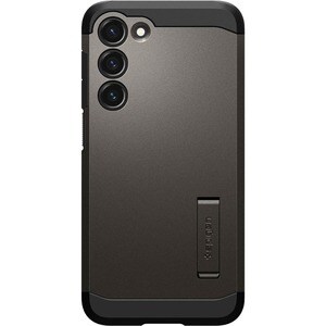 Spigen Tough Armor Case for Samsung Galaxy S23 Smartphone - Gunmetal - Drop Resistant, Impact Resistant - Thermoplastic Po