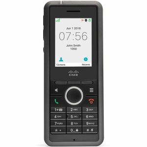 Cisco 6825 Handset - Wall Mountable - Cordless - IP DECT, Bluetooth - 250 Phone Book/Directory Memory - 2 x Total Number o