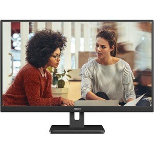 AOC 27E3UM 27" Class Full HD Monitor LCD para gaming - 16:9 - preto texturizado - 68.6 cm (27") Viewable - Alinhamento ver