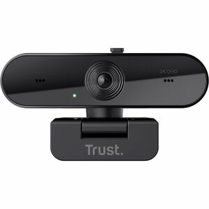Trust - Webcam - 30 fps - Schwarz - USB 2.0 - 2560 x 1440 Pixel Videoauflösung - QHD - Autofokus - 92° Angle - Tischhalter