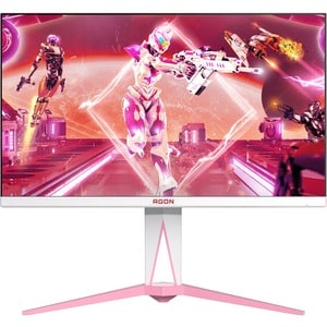 AOC AGON AG275QXR 27" Class WQHD Gaming LCD Monitor - 16:9 - White, Pink - 27" Viewable - In-plane Switching (IPS) Technol