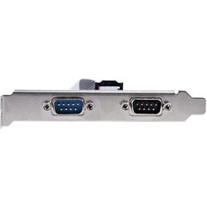 StarTech.com Multiport Serial Adapter - Black - PCI - Plug-in Card