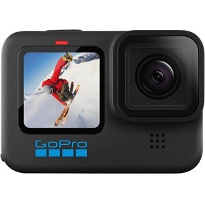 GoPro HERO10 Professional Digital Camcorder - LCD Touchscreen - 1/2.3" CMOS - High Dynamic Range (HDR) - 5.3K - Black - 16