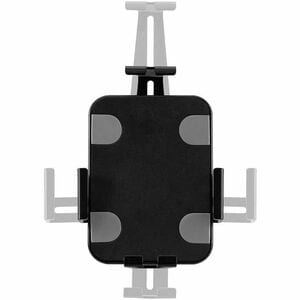 Neomounts Wall Mount for Tablet - Black - Landscape/Portrait - Height Adjustable - 1 Display(s) Supported - 20.1 cm to 27.