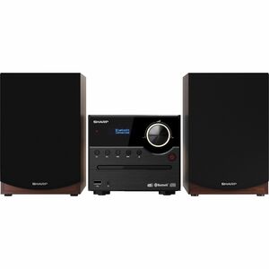 Sharp XL-B517D(BR) HiFi-Microsystem - 15 W RMS - Braun - CD-Player - 1 CD(s) - DAB+, FM, DAB - 30 x DAB - 60 x DAB/FM - 30