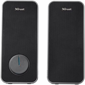 Trust 2.0 Lautsprechersystem - 14 W RMS - Schwarz - Tischmontierbar - Bücherregal - USB - 2