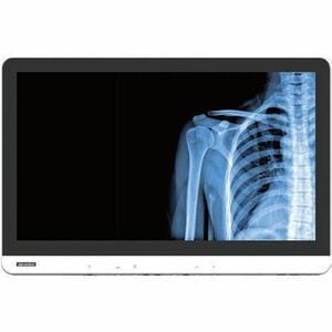 23.8" Medical Certified Monitor - White - Non-Touch - Antiglare - IP65 Front - *IP54 System - 2x USB 2.0 Downstream Ports 