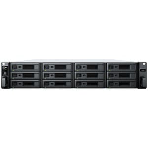 Synology SA6400 12 x Gesamtzahl Einschübe NAS-Speichersystem EPYC 7272 Dodeca-Core 2,90 GHz - 32 GB RAM - DDR4 SDRAM - 2U 