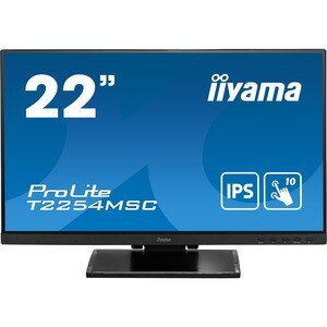 iiyama ProLite T2254MSC-B1AG 22 Zoll Class LCD-Touchscreen-Monitor - 16:9 Format - 4 ms Reaktionszeit - 54,6 cm (21,5 Zoll