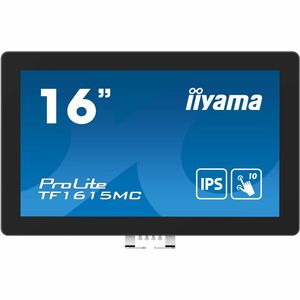 iiyama ProLite TF1615MC-B1 16 Zoll Class Open-Frame LCD-Touchscreen-Monitor - 16:9 Format - 25 ms Reaktionszeit - 39,6 cm 