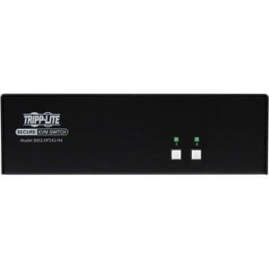 Tripp Lite series Secure B002-DP2A2-N4 KVM Switchbox - TAA Compliant - 2 Computer(s) - 1 Local User(s) - 3840 x 2160 - 50 