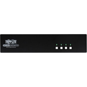 Tripp Lite series Secure B002-DP2A4-N4 KVM Switchbox - TAA Compliant - 4 Computer(s) - 1 Local User(s) - 3840 x 2160 - 50 