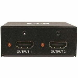 Tripp Lite series B118-002-UHD-2 Signal Splitter - Metal - TAA Compliant - 3840 × 2160 - 7 m Maximum Operating Distance - 