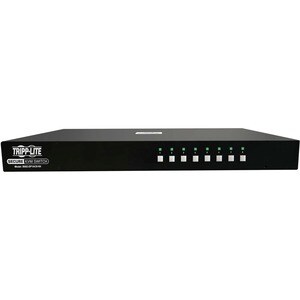 Tripp Lite by Eaton Secure B002-DP1AC8-N4 KVM Switchbox - TAA Compliant - 8 Computer(s) - 1 Local User(s) - 3840 x 2160 - 