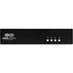 Tripp Lite series Secure B002-H2A4-N4 KVM Switchbox - TAA Compliant - 4 Computer(s) - 1 Local User(s) - 3840 x 2160 - 50 H