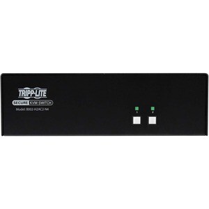 Tripp Lite series Secure B002-H2AC2-N4 KVM Switchbox - TAA Compliant - 2 Computer(s) - 1 Local User(s) - 3840 x 2160 - 50 