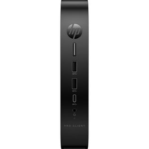 HP Pro t550 Thin Client Celeron J6412 Quad-core (4 Core) 2 GHz - TAA Compliant - Intel Chip - 4 GB RAM DDR4 SDRAM - DDR4-3