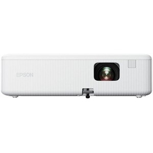 Epson CO-FH01 3LCD Projector - 16:9 - Ceiling Mountable, Desktop - White, Black - Front, Ceiling - 1080p - 6000 Hour Norma