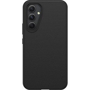OtterBox React Case for Samsung Galaxy A54 5G Smartphone - Black - Drop Resistant, Bacterial Resistant, Scrape Resistant, 