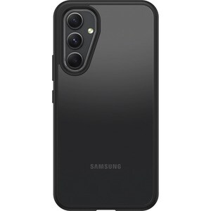 OtterBox React Case for Samsung Galaxy A54 Smartphone - Black, Transparent - Drop Resistant, Bacterial Resistant, Scratch 