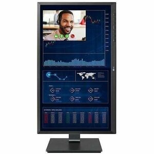 LG 24CQ651N-6P All-in-One Thin Client Pentium N6005 Quad-core (4 Core) 2 GHz - Intel Chip - 8 GB RAM DDR4 SDRAM - DDR4-320