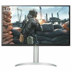 LG 32BP55U-B 32" Class 4K UHD LCD Monitor - 16:9 - Black, Textured Black - TAA Compliant - 31.5" Viewable - Vertical Align