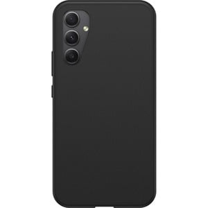 Coque OtterBox React - pour Samsung Galaxy A34 5G Smartphone - Noir - Résistant aux chocs, Résistant aux Bactéries - Plast
