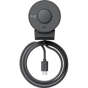 Logitech BRIO 305 Webcam - 2 Megapíxel - 30 fps - Grafite - USB Tipo C - 1920 x 1080 Vídeo - Foco Fixo - 70° Angle - 1x Zo