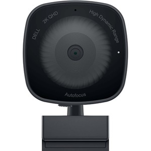 Dell WB3023 Webcam - 60 fps - Black - USB 2.0 - 2560 x 1440 Video - Auto-focus - 2x Digital Zoom - Microphone - Windows 11