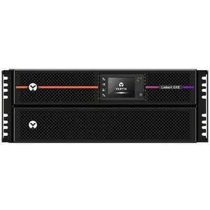 Vertiv Liebert GXE UPS 6kVA/6kW 230V Online Double Conversion Rack/Tower UPS - Unity Output Power Factor (1.0) PF| Lead Ac