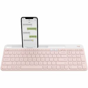 Logitech K580 键盘 - 无线 连接 - USB 接口 - 中文 - Bluetooth/RF - 10 m - 2.40 GHz - Windows 10, Windows 11, Linux, iPadOS 14, Androi