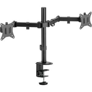 V7 DM1GCD Clamp Mount for Monitor - Landscape/Portrait - 2 Display(s) Supported - 43.2 cm to 81.3 cm (32") Screen Support 